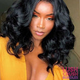 180% Density 4x4 Transparent Lace Closure Wigs